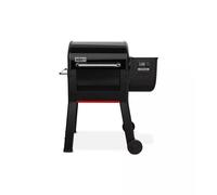 BARBECUE A PELLET WEBER "SMOQUE" NERO CON GRIGLIA 56X45 CM