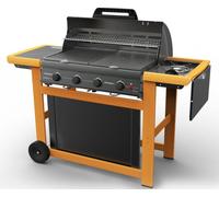 Barbecue Adelaide CAMPINGAZ 4 Classic Woody Gas 4F+1F,5 Fuochi,Giardino 15732