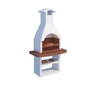 BARBECUE BETON FUOCO PREFABBRICATO IN CEMENTO CM.L110xP65xH214