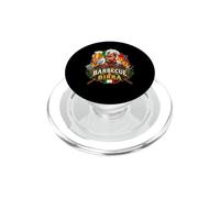 BARBECUE & BIRRA Cuoco Italiano Griglia Carne Alla Brace PopSockets PopGrip per MagSafe