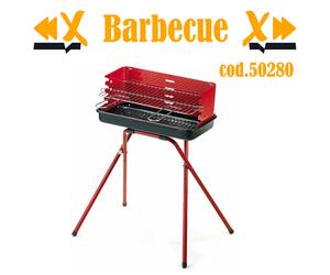 Barbecue Brace Griglia Piastra con Piedistallo modello 50280 ompagrill