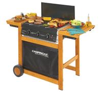 BARBECUE CAMPINGAZ METANO GPL DUALGAS ADELAIDE 3 WOODY DG