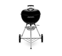 BARBECUE CARBONE WEBER ORIGINAL KETTLE E-4710, Carbone, Griglia da 47 x cm, Acciaio cromato, Copertura, NERO