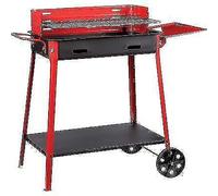 BARBECUE CARBONELLA MAXI + RUOTE FD CM 60X40 H.CM 85 PZ 1