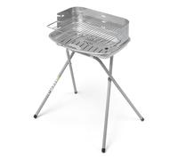 Ompagrill Barbecue Carbonella con griglia Silver 40098 ALUMINIZED