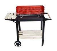Barbecue con Carrello in Ferro - Pratico e Resistente