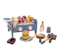 Barbecue da gioco per bambini, giocattolo interattivo, gioco di cucina, giocattolo educativo interattivo, promuovere le capacità motorie, coordinazione occhio-mano, presepe per bambini a casa