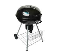 BARBECUE CON RUOTE ROTONDO COPERCHIO 63X58XH88 CM CARBONE BRACIERE CARBONELLA