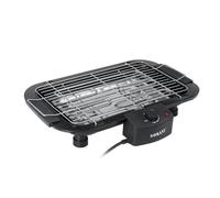Barbecue elettrico 2000W Nero Regolabile 3 altezze Acciaio portatile