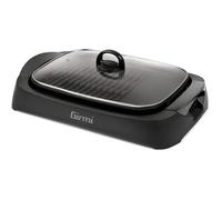 Barbecue Elettrico Girmi da Tavolo 2200W Antiaderente Coperchio Vetro