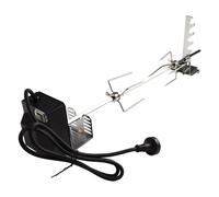 Barbecue Elettrico Grill con Spido Girarrosto Motorizzato Lunghezze Regolabili