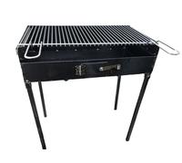 BARBECUE FERRO TIPO PESANTE ARTIGIANALE CON GRIGLIA REGISTRABILE 70x38 cm