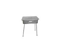 Homegarden Barbecue fornacella in ferro a carbone con griglia gambe richiudibili fornacetta - 37722