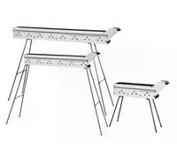 Barbecue fornacella per arrosticini in acciaio iox disponiile 50 cm 80 cm 100 cm