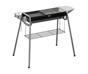 BARBECUE GAS OUTSUNNY IT846-109V00BK, Carbone, Griglia da 33 x 29 cm, Nero