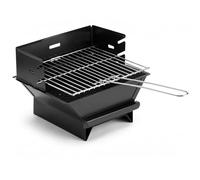 Barbecue Griglia da Tavolo o appoggio e grigliare arrostire carni pesce verdura Compatto Portatile Made in Italy a carbonella con cassetto raccogli ceneri comodo da Balcone Picnic Campeggio giardino