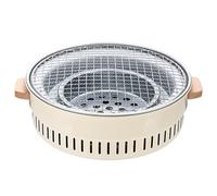 Barbecue Grill | Bruciatore Anti Aderente Portatile Da 31,75 Centimetri,Barbecue a Carbone Portatile | Per La Cottura All'aperto Su Terrazza E Balcone Oltre Per Gli Antipasti Di Carne Sul Tavolo