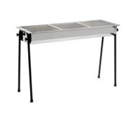 Barbecue Hendi RESTO carbone 3 zone griglia inox isola cucina