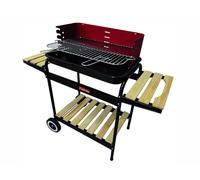 Barbecue in acciaio rettangolare con ripiani sandrigarden SG 58-37