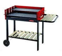 Barbecue in acciaio rettangolare sandrigarden SG 73-53 2 ripiani e 2 ruote
