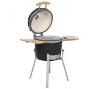 vidaXL Barbecue Kamado in Ceramica Affumicatore 76cm Griglia Grill da Giardino