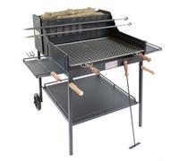 BARBECUE A CARBONE E LEGNA FUOCONE AREZZO in ferro battuto per circa 20 persone