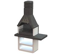 BARBECUE LEGNA E CARBONELLA PROMETEO CON PIANO DA 125CM