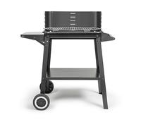 Livoo - Barbecue a carbone DOC328-48,5x28,8 cm di cottura, 5 livelli di cottura, acciaio verniciato, griglia in acciaio cromato