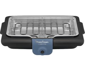 BARBECUE MOULINEX BG134812, Elettrico, Griglia da 735 cm², Nero, Blu, Argento