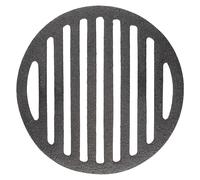 Barbecue per Griglia Rete Ghisa Tonda Nera per Arrostire Carne per Grill