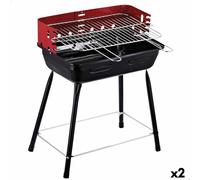 Barbecue Portatile Aktive Metallo 42 x 54 x 42 cm [2 Unità]