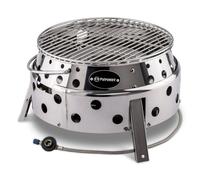 Barbecue portatile Petromax Atago Gas 3800 W acciaio inox pieghevole