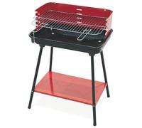 Barbecue rosso rettangolare 58x38xh.82 cm, BestBQ