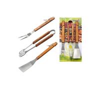 Barbecue Set 3 Utensili Inox 03430