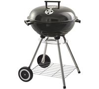 Barbecue Sferico BBQ Da Esterno A Carbonella Con Coperchio Ripiano 44CM 47X50H73