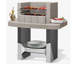 Barbecue Siena-Lm a Carbonella 78 x 55 x 94,1 cm In Calcestruzzo