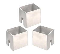 Barbecue Sigillo in Acciaio - Distanza di Distanza per Il Fuoco Set 3X | per guarnizioni Grill Resistenti alla Lavastoviglie | Parti di Ricambio per Barbecue Resistenti al Calce