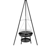 Barbecue sospeso su treppiede con braciere, griglia da 46 cm, 99903