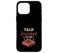 Barbecue Therapy Grillmaster Humor Pit Boss Meat, regalo scherzoso Custodia per iPhone 16 Pro Max