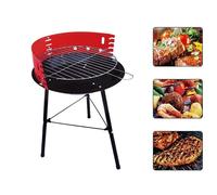 BARBECUE TONDO A CARBONELLA 33CM CON GRIGLIA REGOLABILE TRE POSIZIONI BBQ