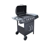 BARBECUE VIDAXL 41899, Gas, Griglia da 48.5 x 37.5 cm, Nero