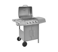 BARBECUE VIDAXL 41903, Gas, Griglia da 48.5 x 37.5 cm, Argento
