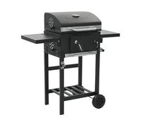 BARBECUE VIDAXL 44280, Carbone di legna, Griglia da 43 x 32 cm, Nero