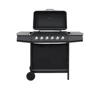 BARBECUE VIDAXL 44282, Gas, Griglia da 63.5 x 37.5 cm, Nero
