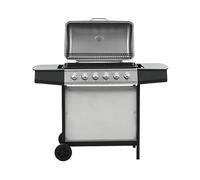 BARBECUE VIDAXL 44286, Gas, Griglia da 63.5 x 37.5 cm, Argento