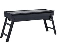 BARBECUE VIDAXL 46610, Carbone di legna, Griglia da 57 x 19 cm, Nero