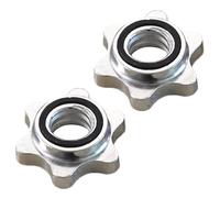 Barbell Collar - Casting Iron Barbell Morsetti | Locking Plates Collar Clips, Weight Bar Clamps, Stoppers, Screw Replacement for Sports Weight Lifting Fitness Dumbbells, Gym Accessories