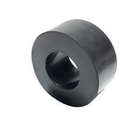 Barbell Plate Spacers, Weightlifting Discs, Gym Equipment Pads, Anti-Vibration Rubber Design, Mechanical Shock Absorption, Lifting Workouts, 2.24 Inches, Black Color, 1 Piece