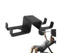 Barbell Wall Holder, Vertical Mounted Barbell Rack, Heavy-Duty Gym Storage, Space-Saving Equipment, Strength Training Accessory, Ideal for Home Fitness Setup