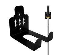 Barbell Wall Holder, Weight Storage Rack Barbells and Bars, 11 x 9 x 12 cm, Space-Saving Heavy-Duty Mount, Multi-Functional Gym Equipment for Home Studio Basement Commercial Setup